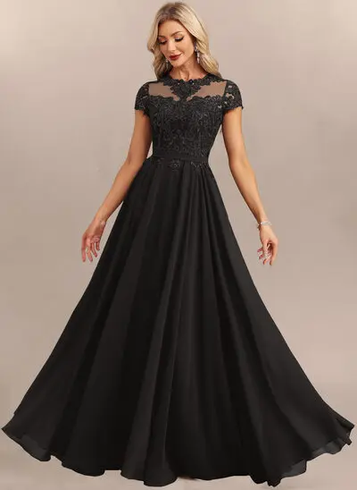 Chiffon maxi vestido