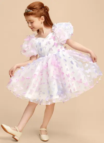 A-line Sweetheart Tulle Dress
