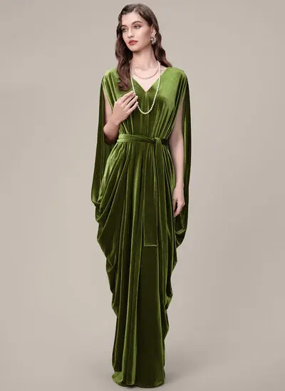 Velvet Maxi Dress