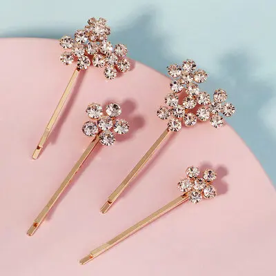Rhinestone Sets Hair Accessories Headpieces (Set of 4)