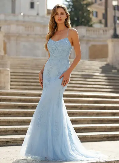 Syrena Stras/ Krysztal Górski Tiul Sukienka