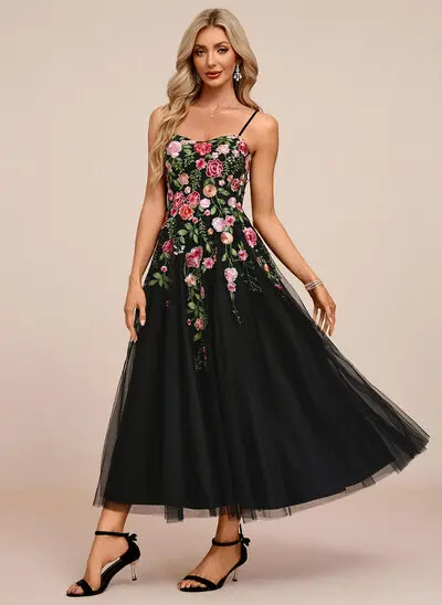 Tulle Midi Dress
