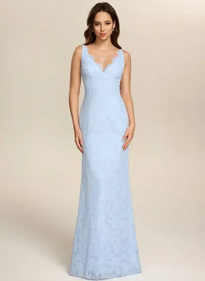 Robe fourreau en dévoré floral