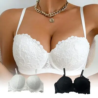 Backless Breathability Adjusted-straps Underwire Bra