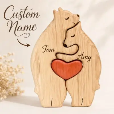 1 sett Personlig Ornamenter Bride Gaver Tre