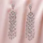 Shining Rhinestone Drop Earrings 