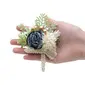 1 PC Artificial Wedding Flowers Silk Cloth Roses Boutonniere 