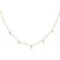 Minimalist Irregular Freshwater Pearl Pendant Necklaces 