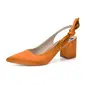 Damen Brautschuhe Satin Blockabsatz Point Toe Slingpumps Hochzeits-Heels Brautjungfernschuhe Bowknot Elegant Einfache Hochzeit Schuhe 