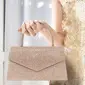 Delicate Pretty Shining Unique Wedding Event/Party PVC Handbags Evening Bags in Champagne Silver Gold Black 