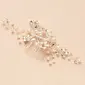 Parel strass bloem kammen haaraccessoires bruiloft hoofddeksels 