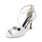 Women's Wedding Sandals Bridesmaid Shoes High Heel Wedding Shoes Peep Toe Wedding Shoes 