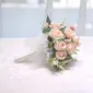 Artificial Wedding Flowers Free-Form Silk Flower Roses Bridesmaid Bouquets 