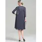De chiffon 3/4 mouwen speciale gelegenheden mother's wrap