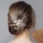Parel strass bloem kammen haaraccessoires bruiloft hoofddeksels 