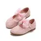 Girl's Flats Wedding Bowknot Lace Round Toe Flat Heel Shoes
