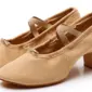 Chaussures d'entraînement femmes toile chaussures de danse 