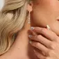 Classic Rhinestone Wedding Prom Necklace Earrings Bracelet Jewelry Sets (Set of 3) 