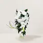 Kunstmatig bruiloftsbloemen cascade van zijde rozen bruids boeketten 