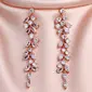 Elegant Rhinestone Dangle Earrings 