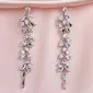 Elegant Rhinestone Dangle Earrings 