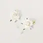 2 PCS Artificial Wedding Flowers Silk Roses Boutonniere 