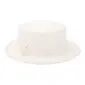 Flat Brim Winter Beading Wool Special Occasion Wedding Hats 