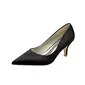 Women's Wedding Shoes Satin High Heel Point Toe Wedding Heels Bridesmaid Shoes Elegant Simple Wedding Work Shoes 