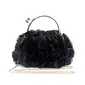 Evening Polyester Evening Bags in Black Champagne Red 