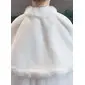 Faux Fur Flower Girl Wraps 