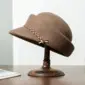 Women's Classic Winter Wool Cocktail Beret Hats 
