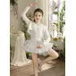 Cotton Long Sleeves Flower Girl Cardigan Wraps 