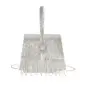 Rhinestone Tassels Party Evening PU Evening Bags in Silver 