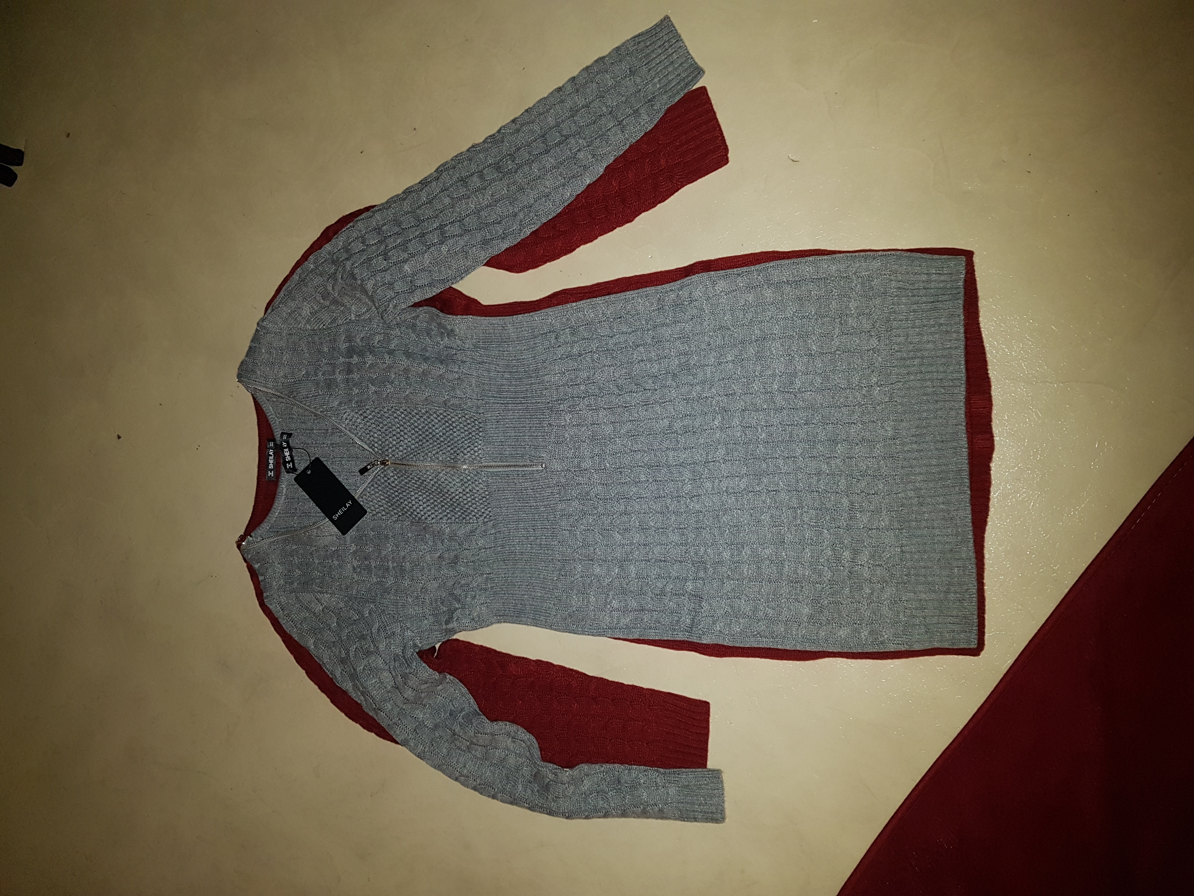 V-Ausschnitt Lässige Kleidung Lange Eng Einfarbig Pullover (1002254167)