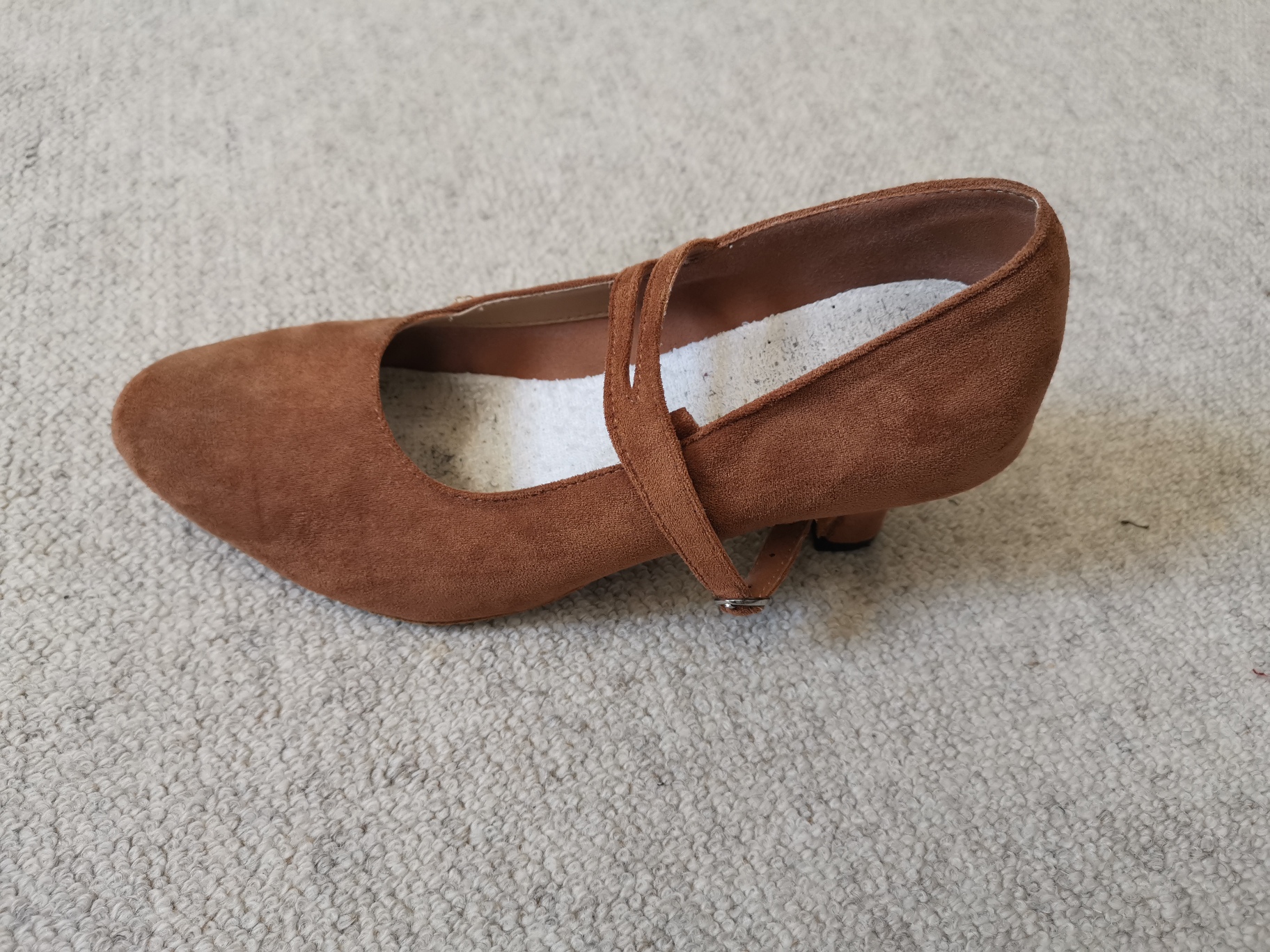Femmes Suède Talons Latin Chaussures de danse (053200537)